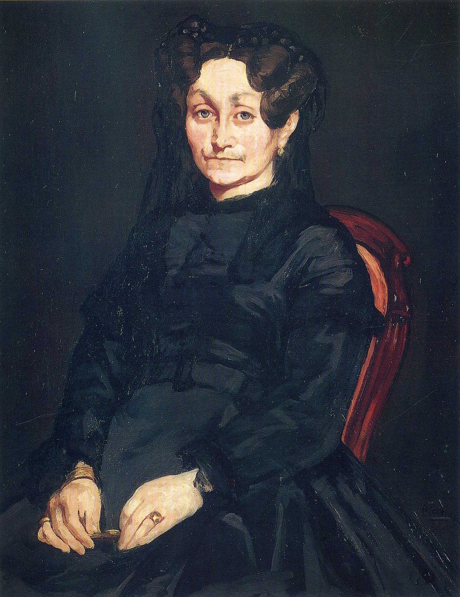 Madame Auguste Manet by Edouard Manet