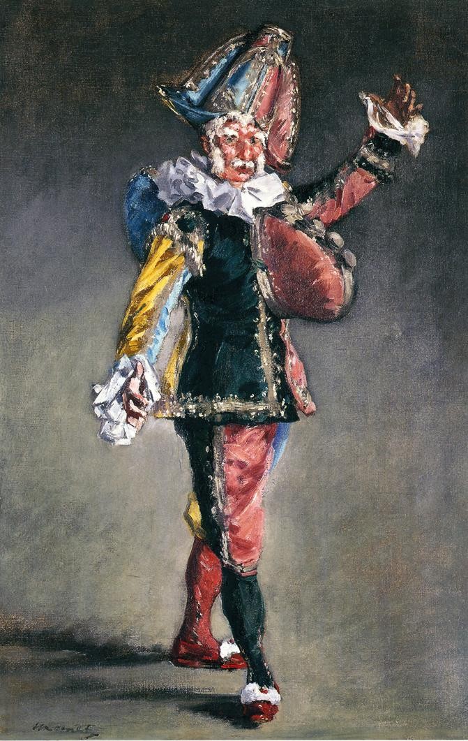 Polichinelle by Edouard Manet