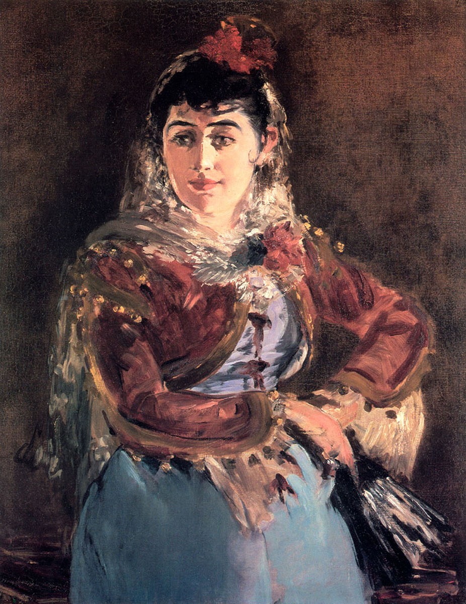 Portrait of Emilie Ambre in role of Carmen by Edouard Manet