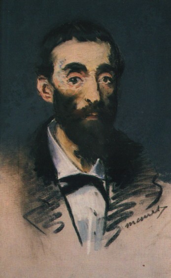 Portrait of Ernest Cabaner by Edouard Manet