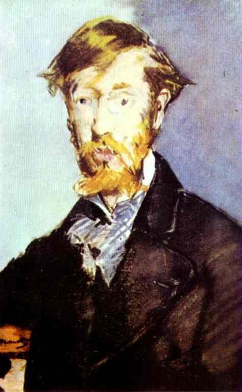 Portrait of George Moore by Edouard Manet