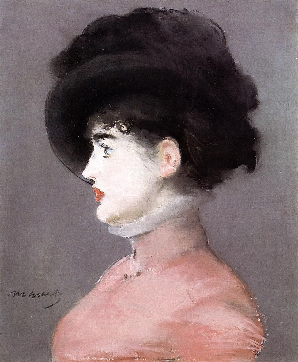Portrait of Irma Brunner by Edouard Manet