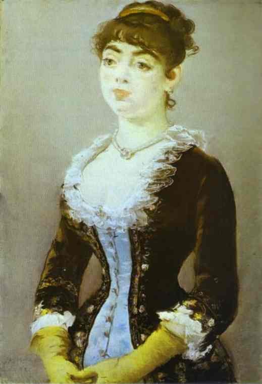 Portrait of madame Michel-Levy by Edouard Manet