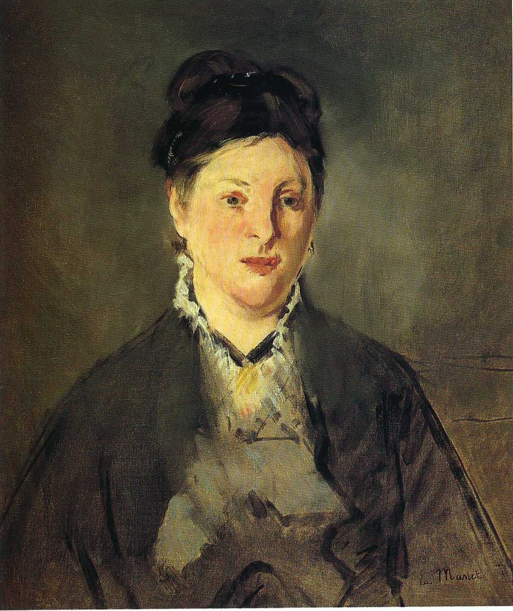 Portrait of Suzanne Manet by Edouard Manet