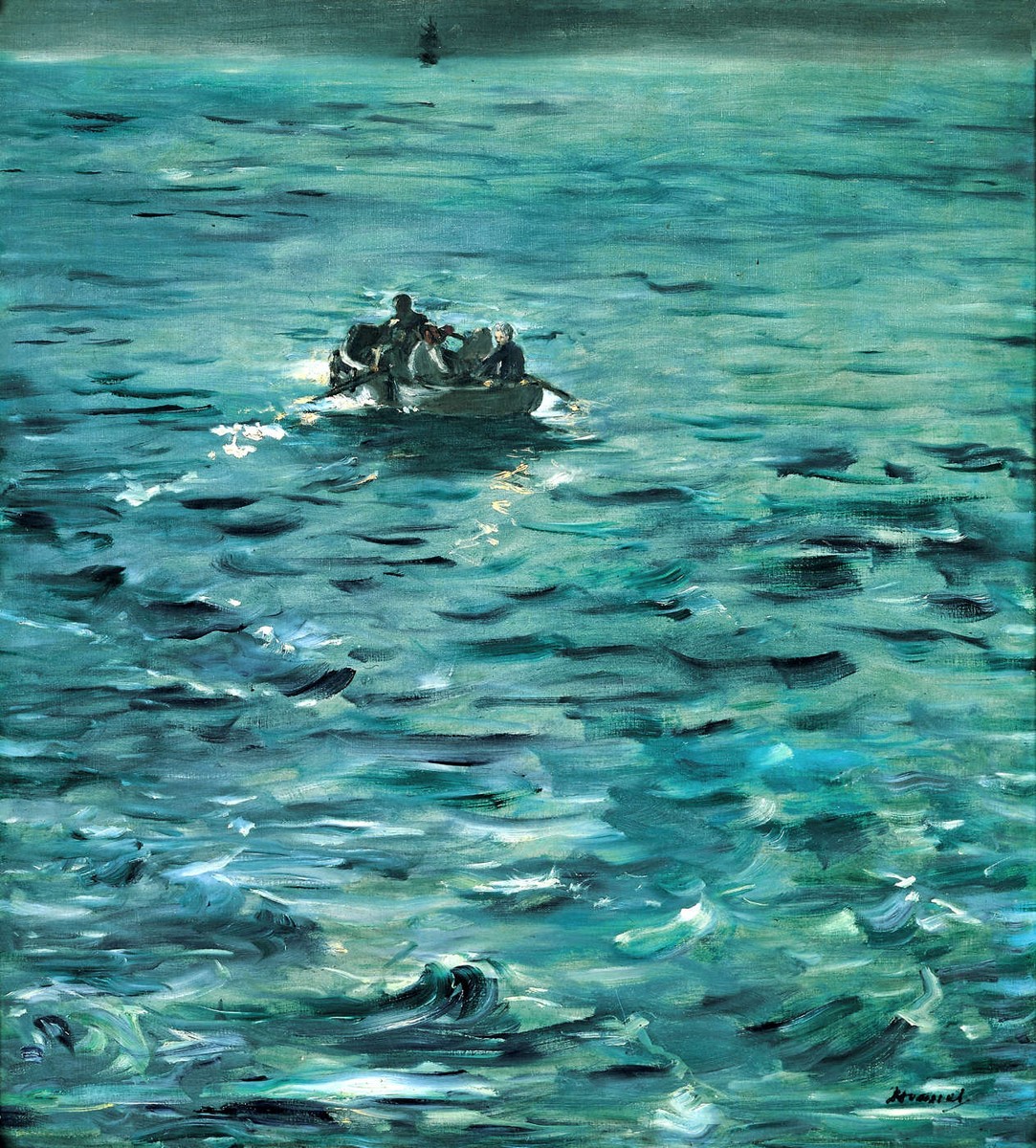 Rochefort's Escape by Edouard Manet
