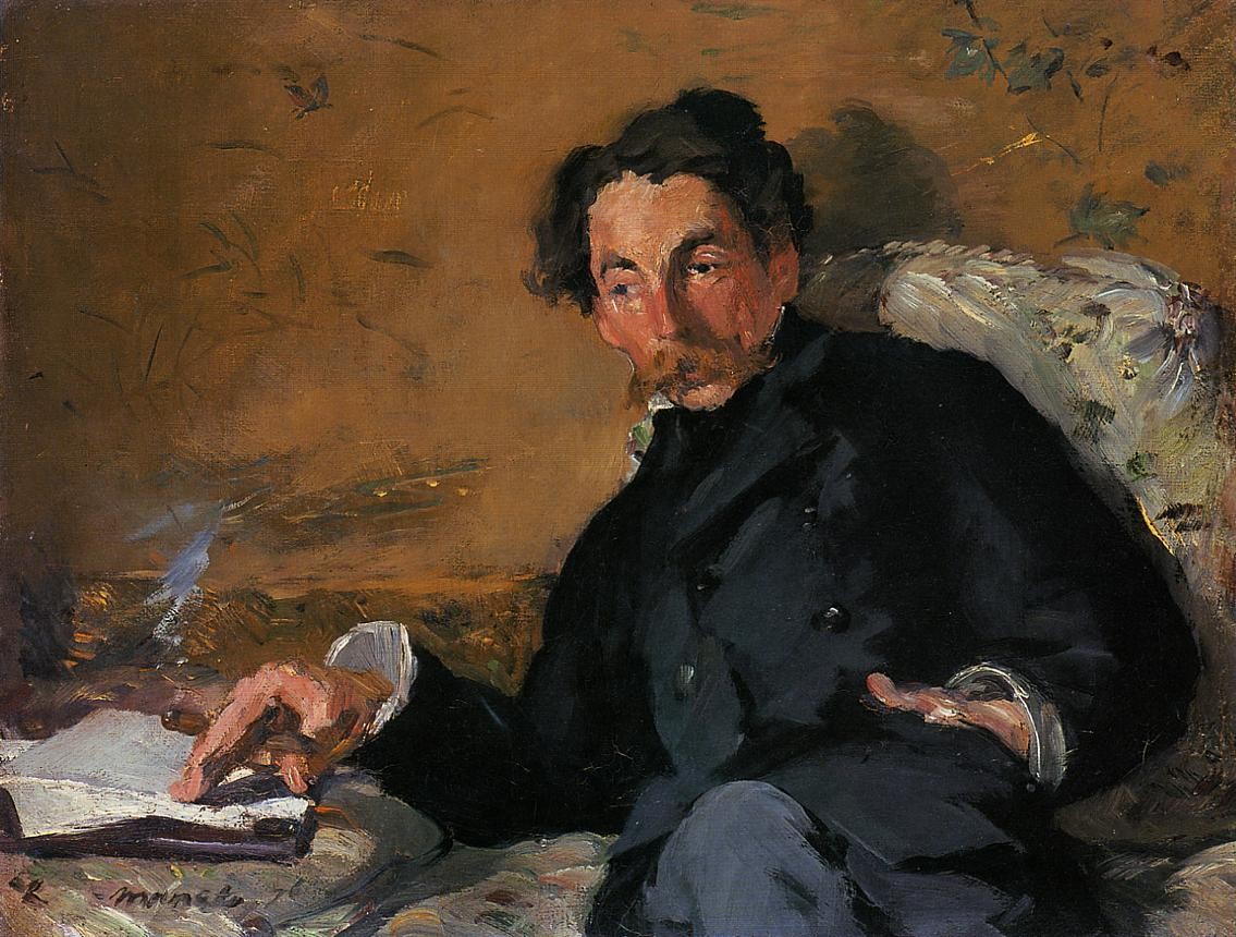 Stephane Mallarme by Edouard Manet