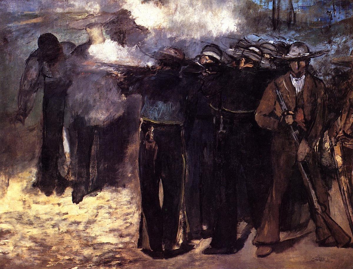 Study for "The Execution of Emperor Maximilian" by Edouard Manet