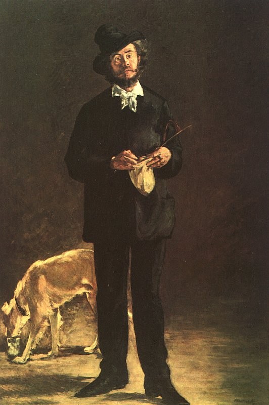 The Artist (Portrait of Gilbert Marcellin Desboutin) by Edouard Manet