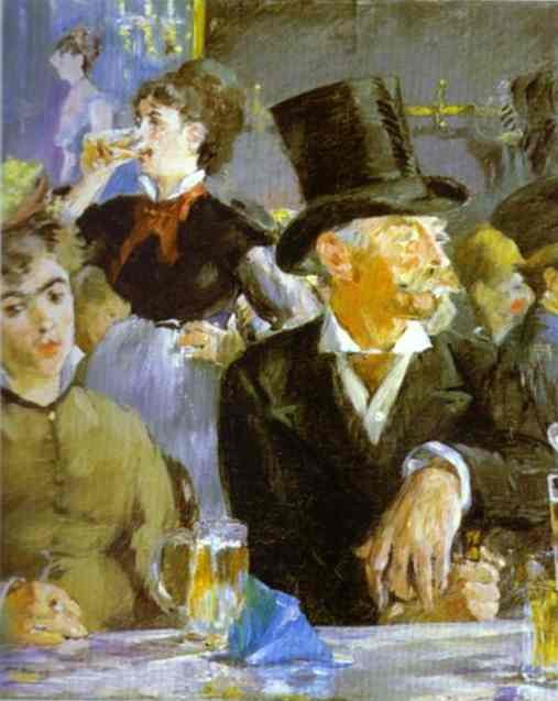 The Bock Drinkers by Edouard Manet