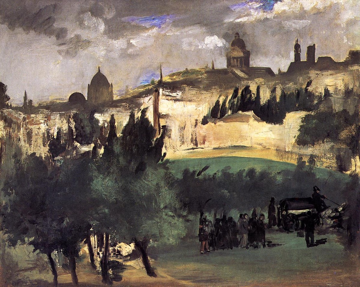 The burial by Edouard Manet