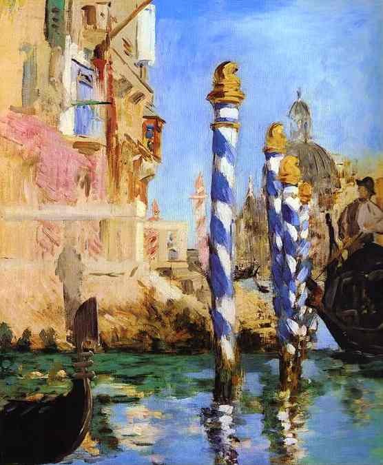 The Grand Canal by Edouard Manet