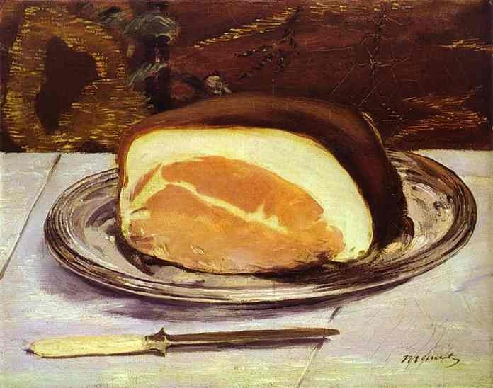 The ham by Edouard Manet