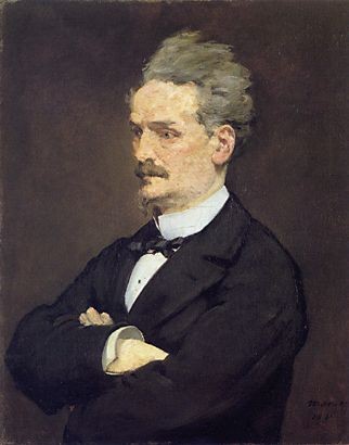 The Journalist Henri Rochefort by Edouard Manet