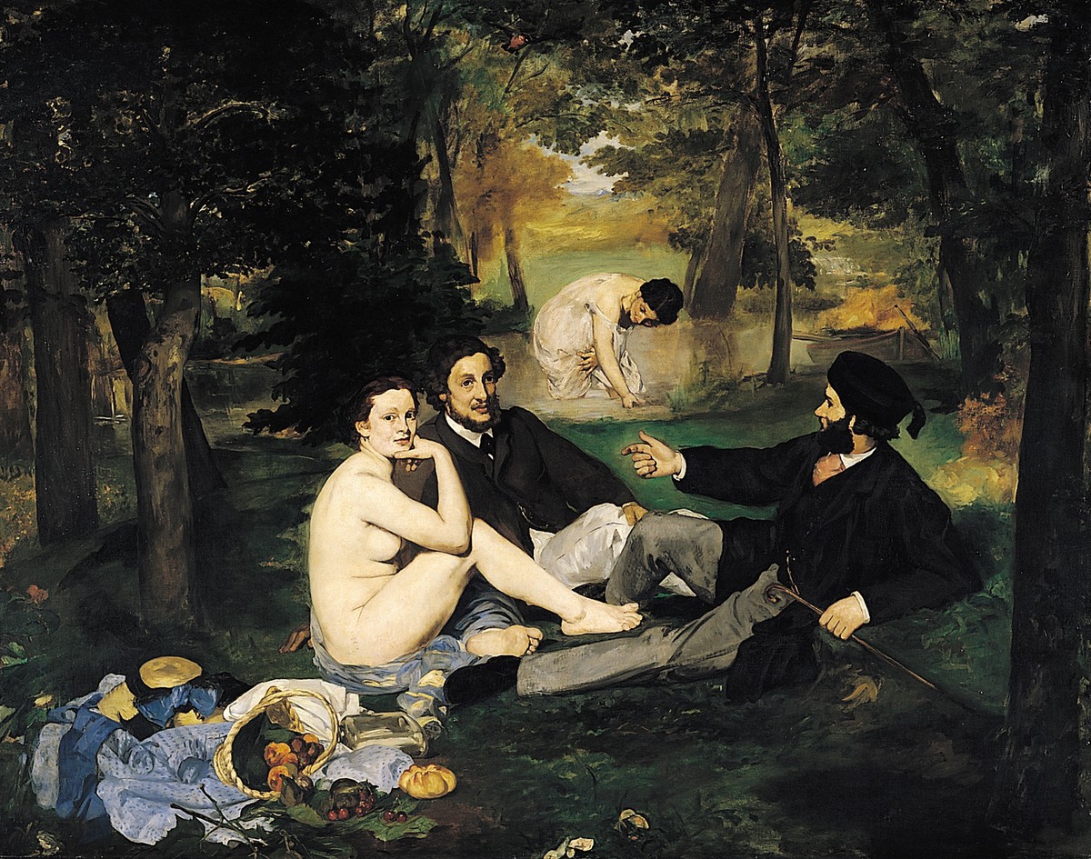 The Luncheon on the Grass by Edouard Manet