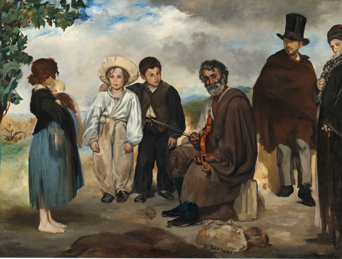 The old musician by Edouard Manet