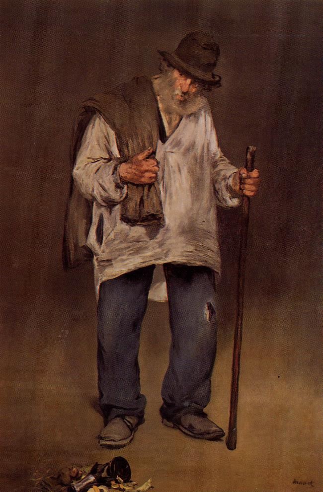The ragpicker by Edouard Manet