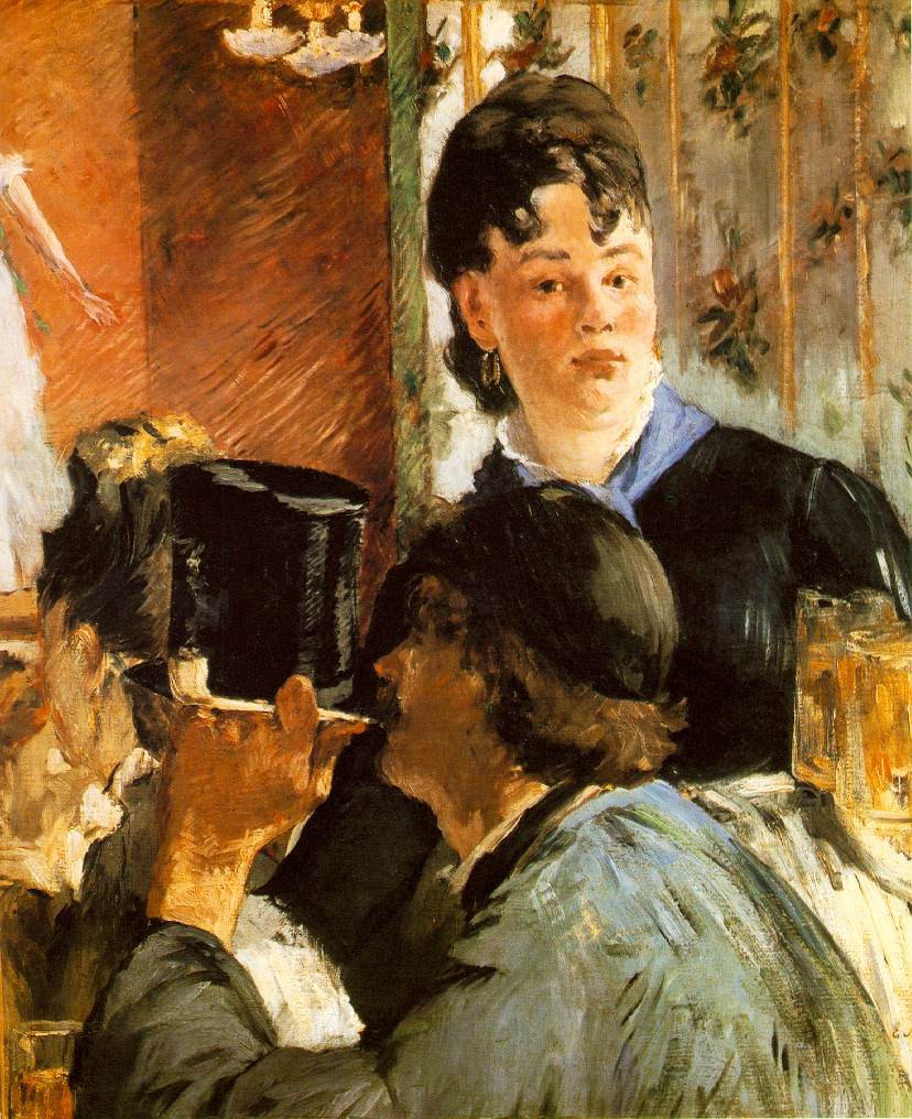 The Server of Bocks by Edouard Manet