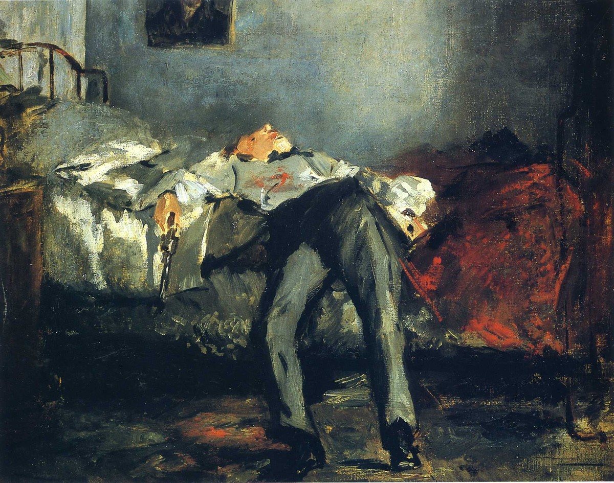 The Suicide by Edouard Manet