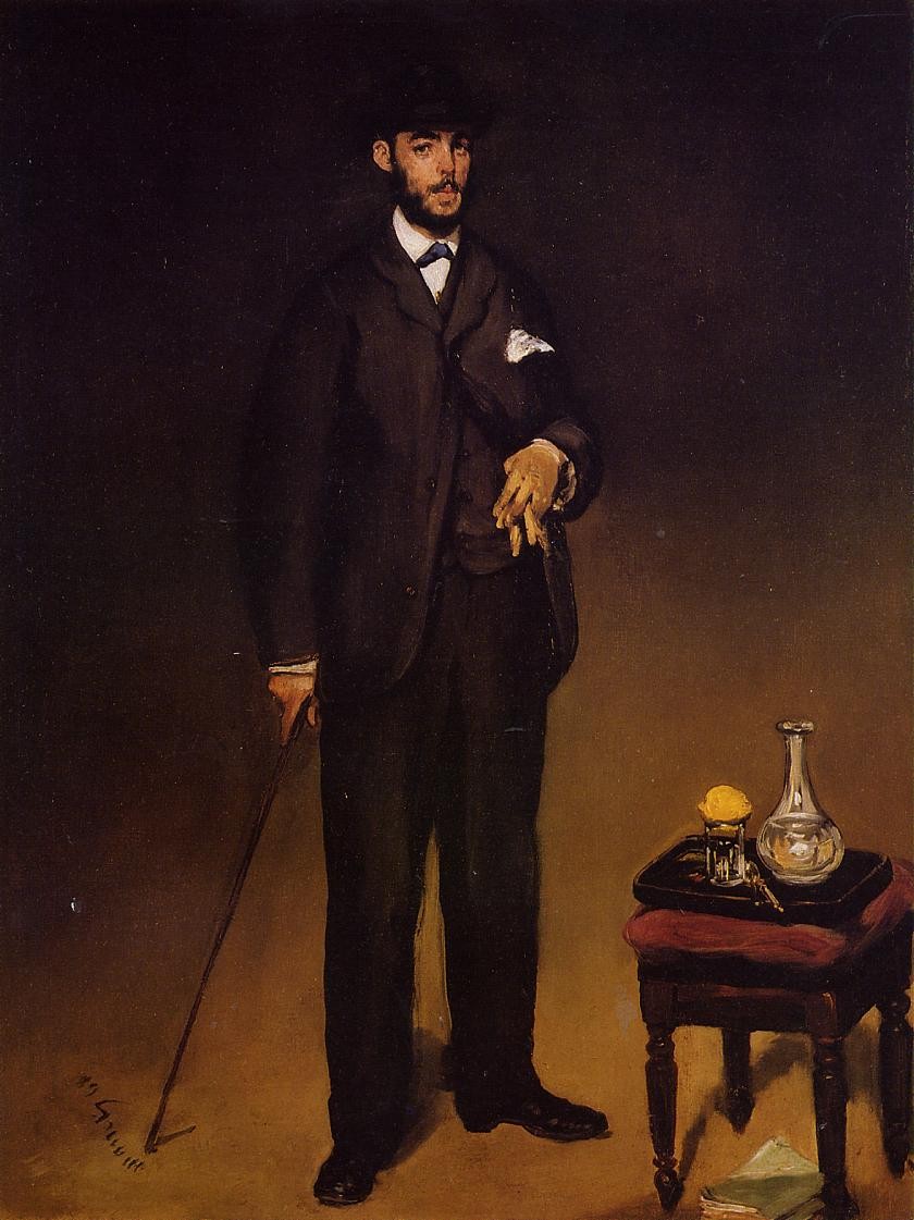 Theodore Duret by Edouard Manet