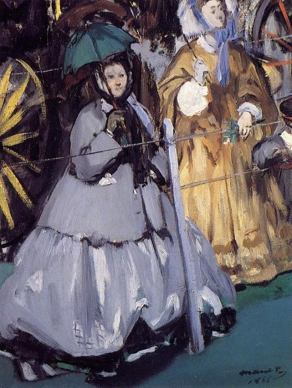 Women at the Races by Edouard Manet