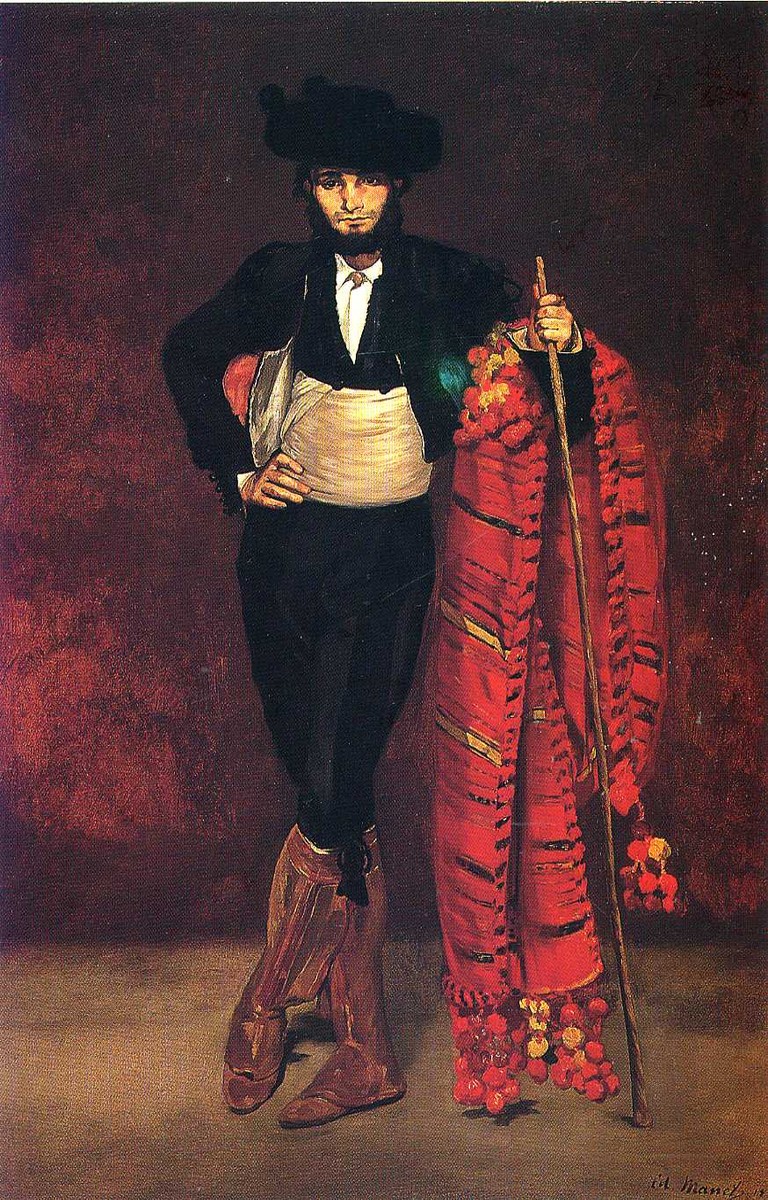 Young man in the costume of a majo by Edouard Manet