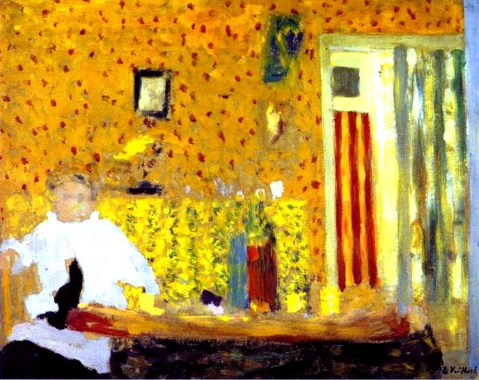 After the lunch by Edouard Vuillard