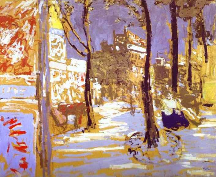 Boulevard of Battignolles by Edouard Vuillard