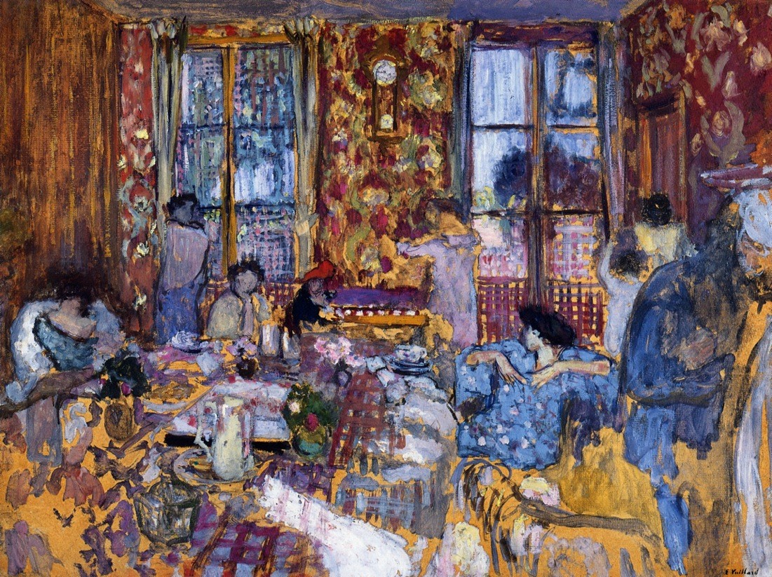 Breakfast at Villerville by Edouard Vuillard