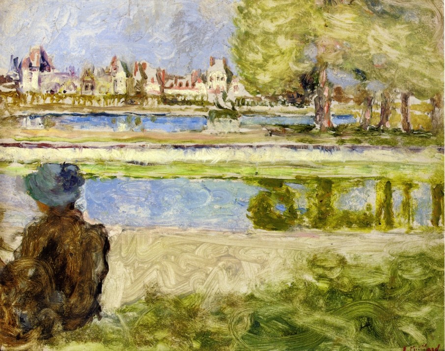 Chateau of Fontainebleau by Edouard Vuillard