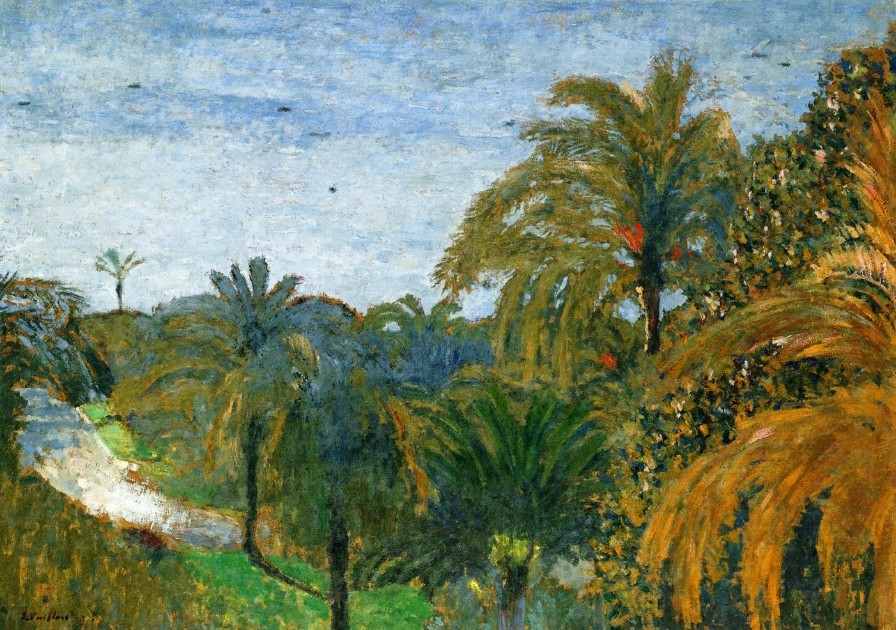 Garden in Cannes by Edouard Vuillard