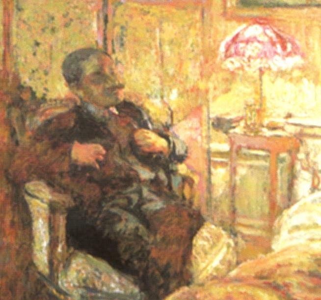 Romain Coolus (writer in La Revuew Blanche) by Edouard Vuillard