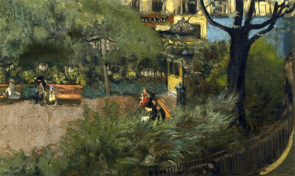 Square Berlioz (La Place Vintimille) by Edouard Vuillard