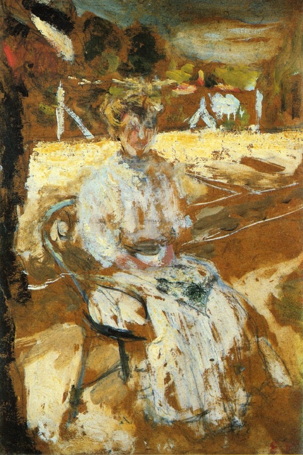 Tennis Game by the Sea by Edouard Vuillard