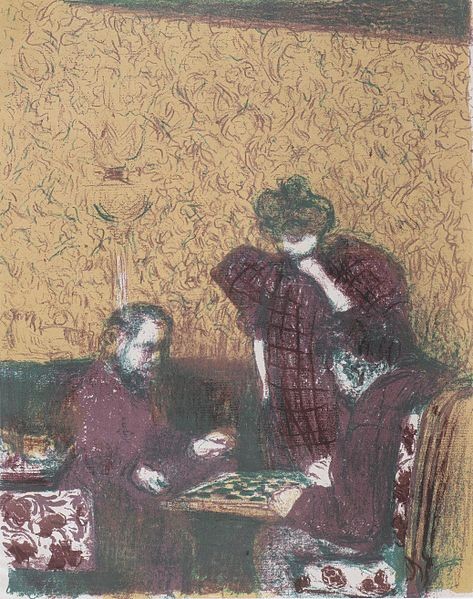 The Damepartie by Edouard Vuillard