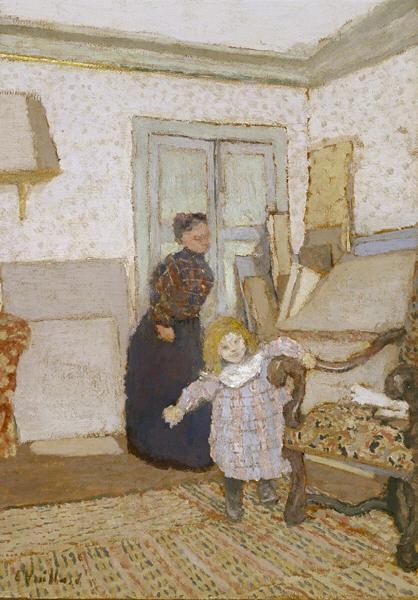 The First Steps by Edouard Vuillard