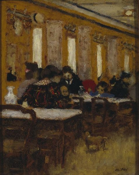 The Little Restaurant by Edouard Vuillard