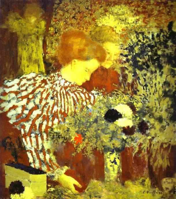 The Striped Blouse by Edouard Vuillard