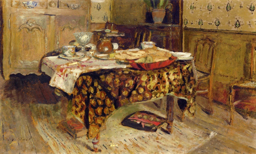The Table Setting by Edouard Vuillard