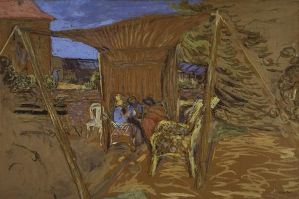 The Tent by Edouard Vuillard
