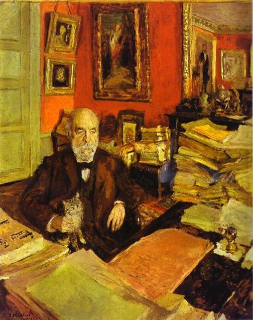 Theodore Duret by Edouard Vuillard