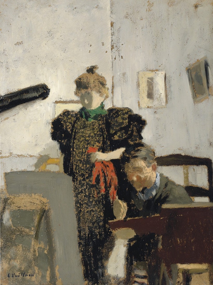 Valloton in Natanson by Edouard Vuillard