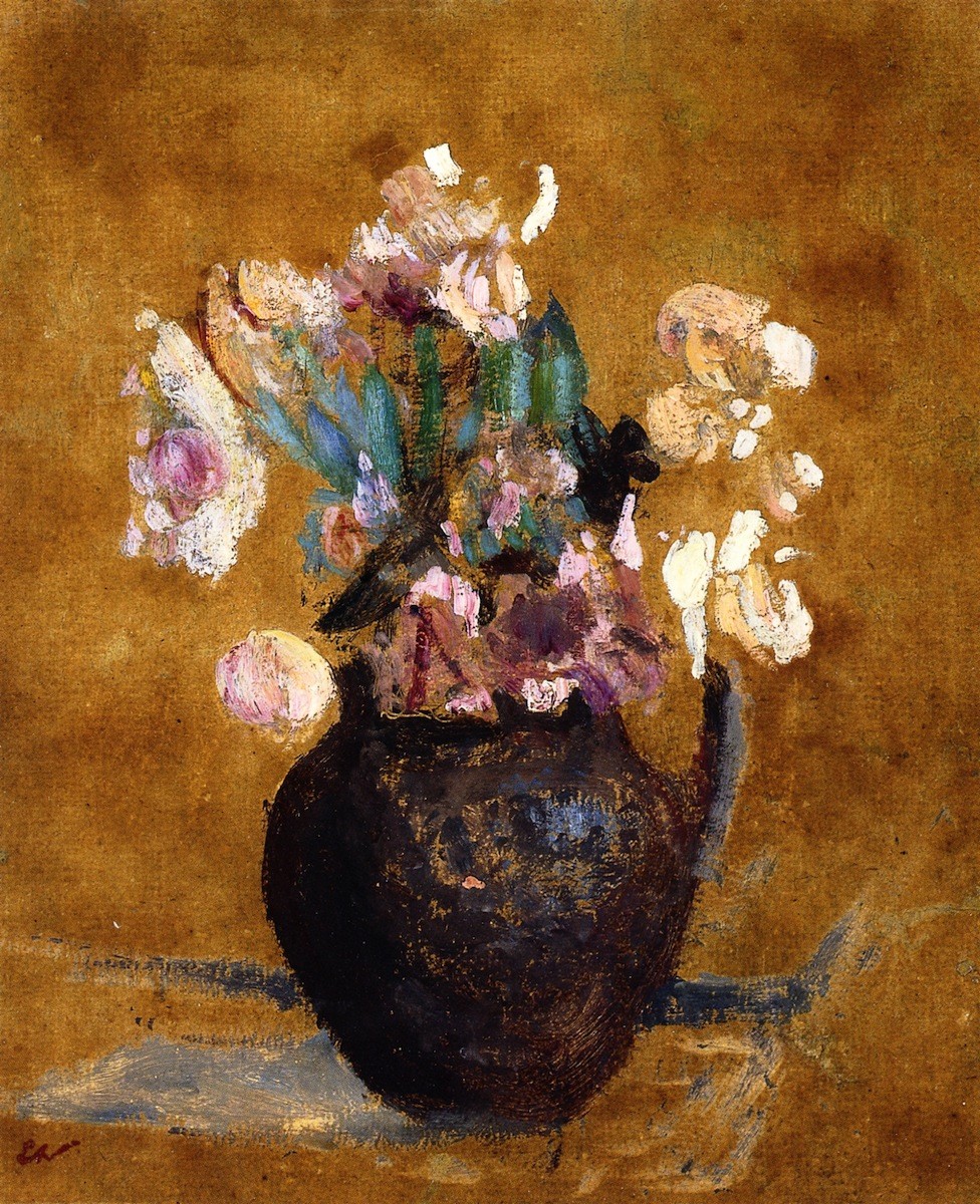 Vase of Flowers by Edouard Vuillard