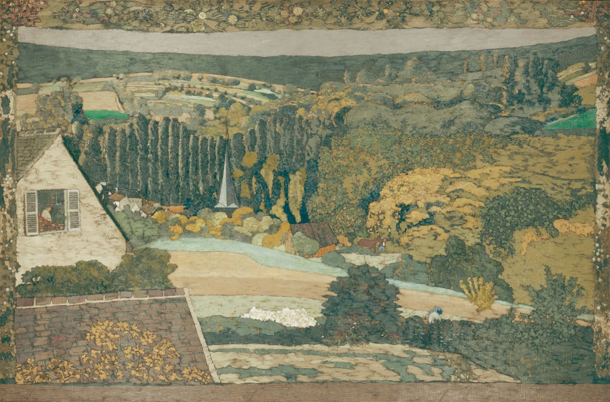 Window overlooking the Woods by Edouard Vuillard