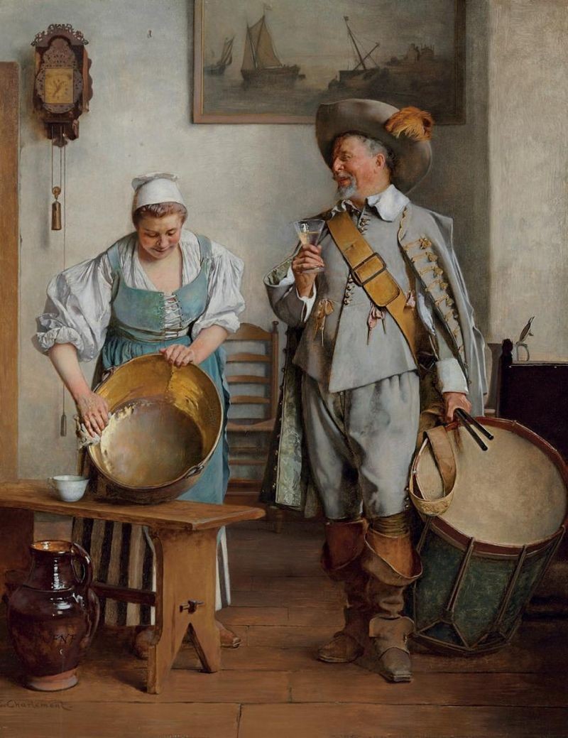A Drink for the Drummer by Eduard Charlemont