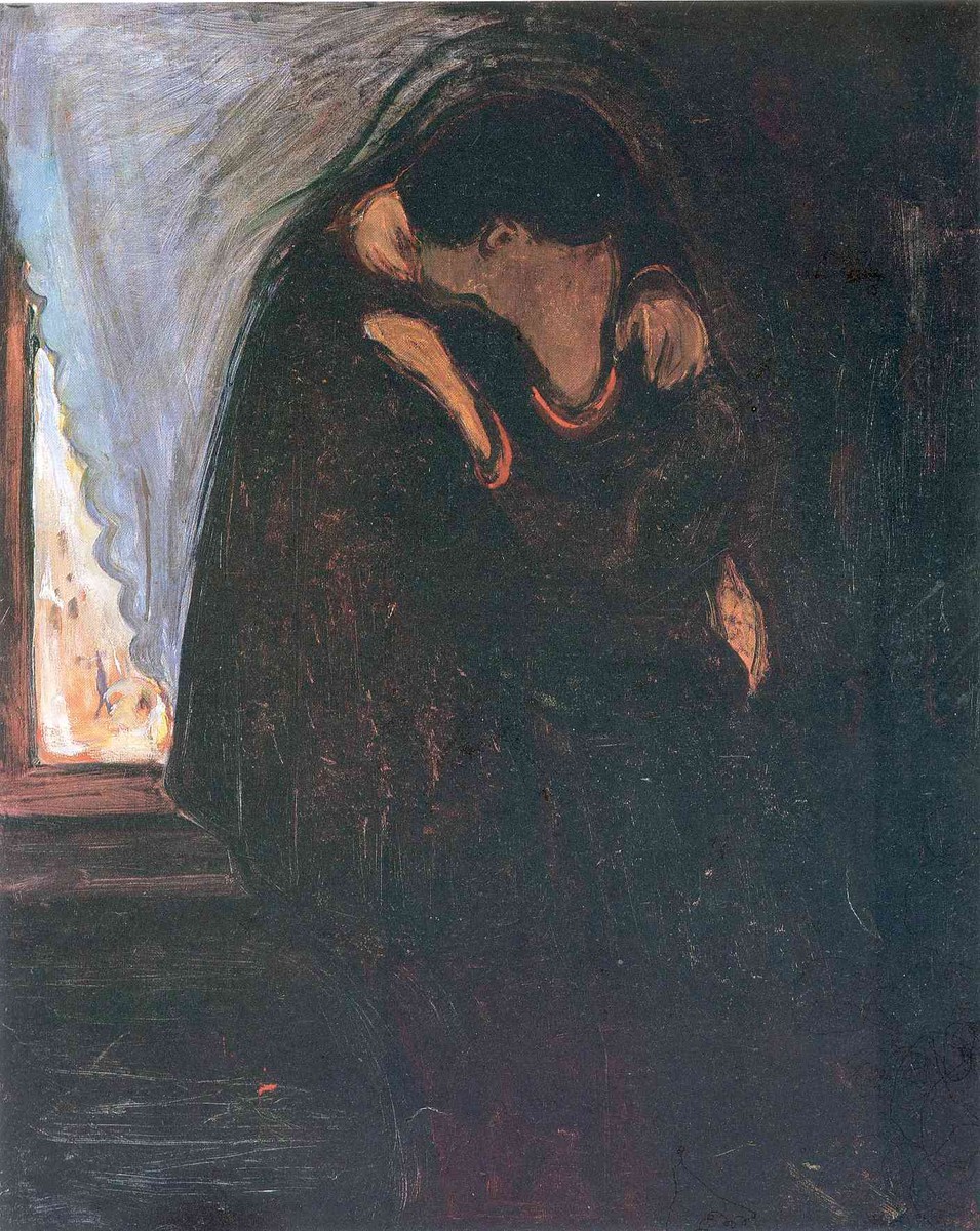 Kiss by Edvard Munch