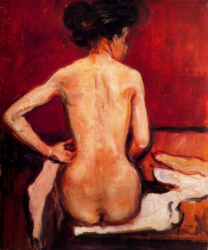 Nude by Edvard Munch