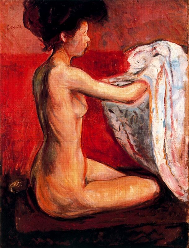 Paris Nude by Edvard Munch
