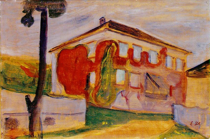 Red Creeper by Edvard Munch