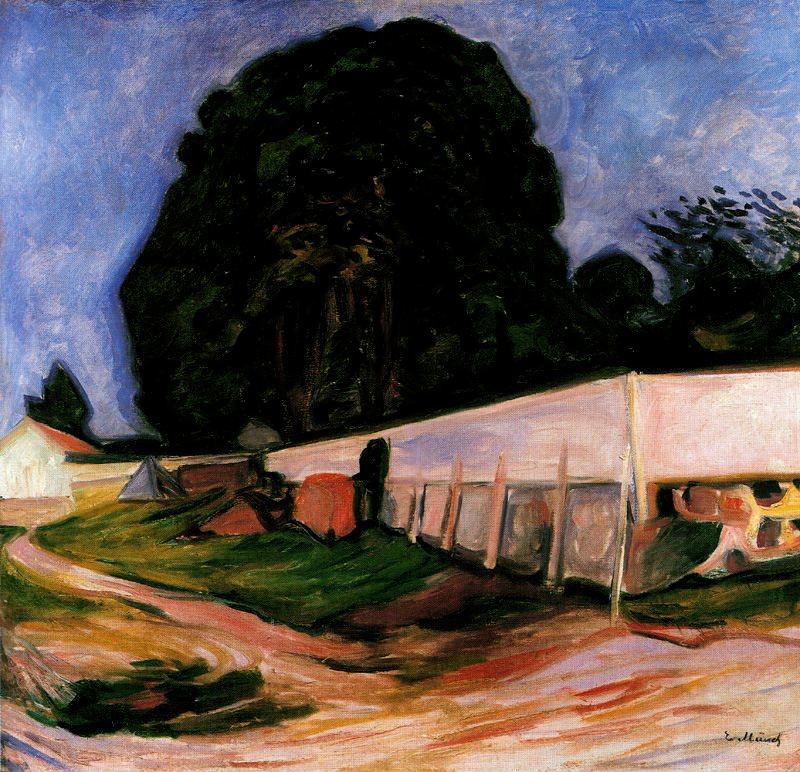 Summer Night at Aasgaardstrand by Edvard Munch