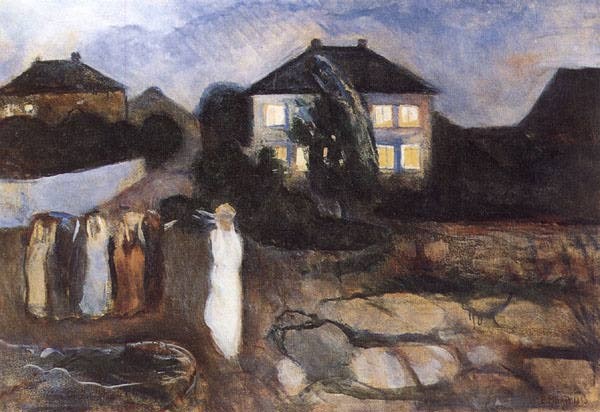 The Storm by Edvard Munch